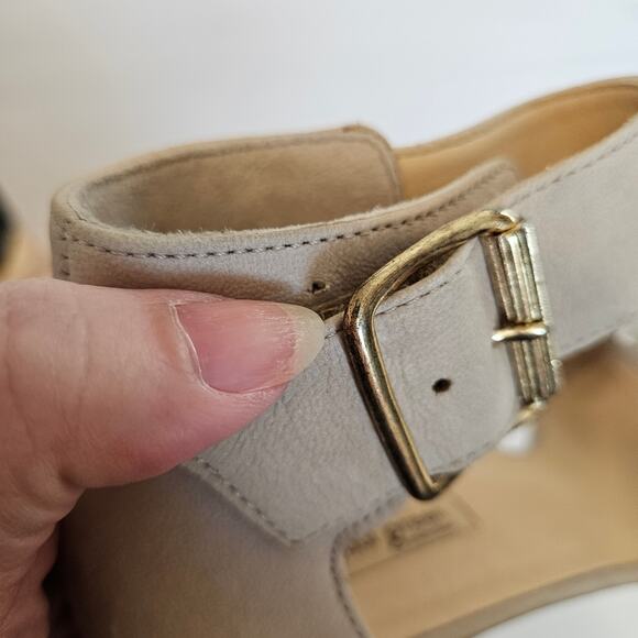 Paul Green Violet Sabina Combo Ankle Straps Heeled Sandals Women's Size 7.5 - Picture 13 of 15